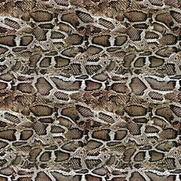 [PSE1000] BRUSH ESTAMPADO SERPIENTE CAFE