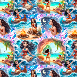 [DMH1004] BRUSH ESTAMPADO MOANA 4