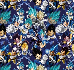 [VAD1000] BRUSH ESTAMPADO DRAGON BALL Z VEGETA
