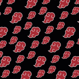 [VAN1002] BRUSH ESTAMPADO NARUTO NUBE AKATSUKI