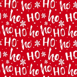 [NST1008] BRUSH ESTAMPADO HO HO HO SANTA