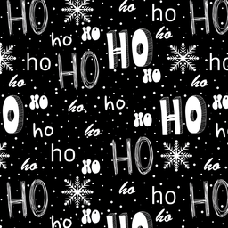 [NST1011] BRUSH ESTAMPADO SANTA NEGRO