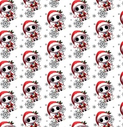[NJK1006] BRUSH ESTAMPADO JACK FONDO BLANCO