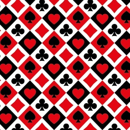 [LNM1000] BRUSH ESTAMPADO NAIPES MIXTOS