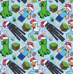 [NAV1000] BRUSH ESTAMPADO NAVIDAD MINECRAFT