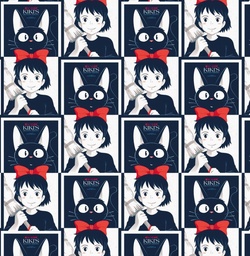 [DSG1004] BRUSH ESTAMPADO STUDIO GHIBLI KIKI ENTREGAS A DOMICILIO