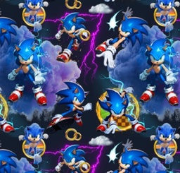 [VSC1012] BRUSH ESTAMPADO SONIC GUANTE