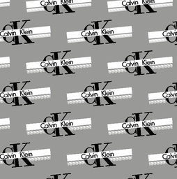 BRUSH ESTAMPADO CALVIN KLEIN GRIS OSCURO