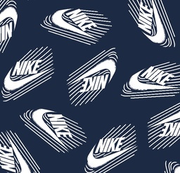 [MNK1005] BRUSH ESTAMPADO NIKE AZUL NAVY