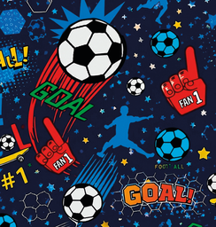 [VFU1003] BRUSH ESTAMPADO FUTBOL GOAL