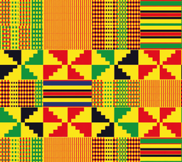 [FDN1035] BRUSH ESTAMPADO RAYAS & CUADROS AFRICANOS